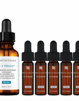 SkinCeuticals C E Ferulic vitamin C serum bundle - one 30ml bottle with five 4ml travel sizes