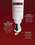 Aspect Dr Eye Rejuvenation Balm texture close-up, peptide eye balm for fine lines and elasticity