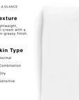 SkinCeuticals P-TIOX Anti-Wrinkle Cream texture and skin types: lightweight gel-cream for normal, combination, oily and sensitive skin.