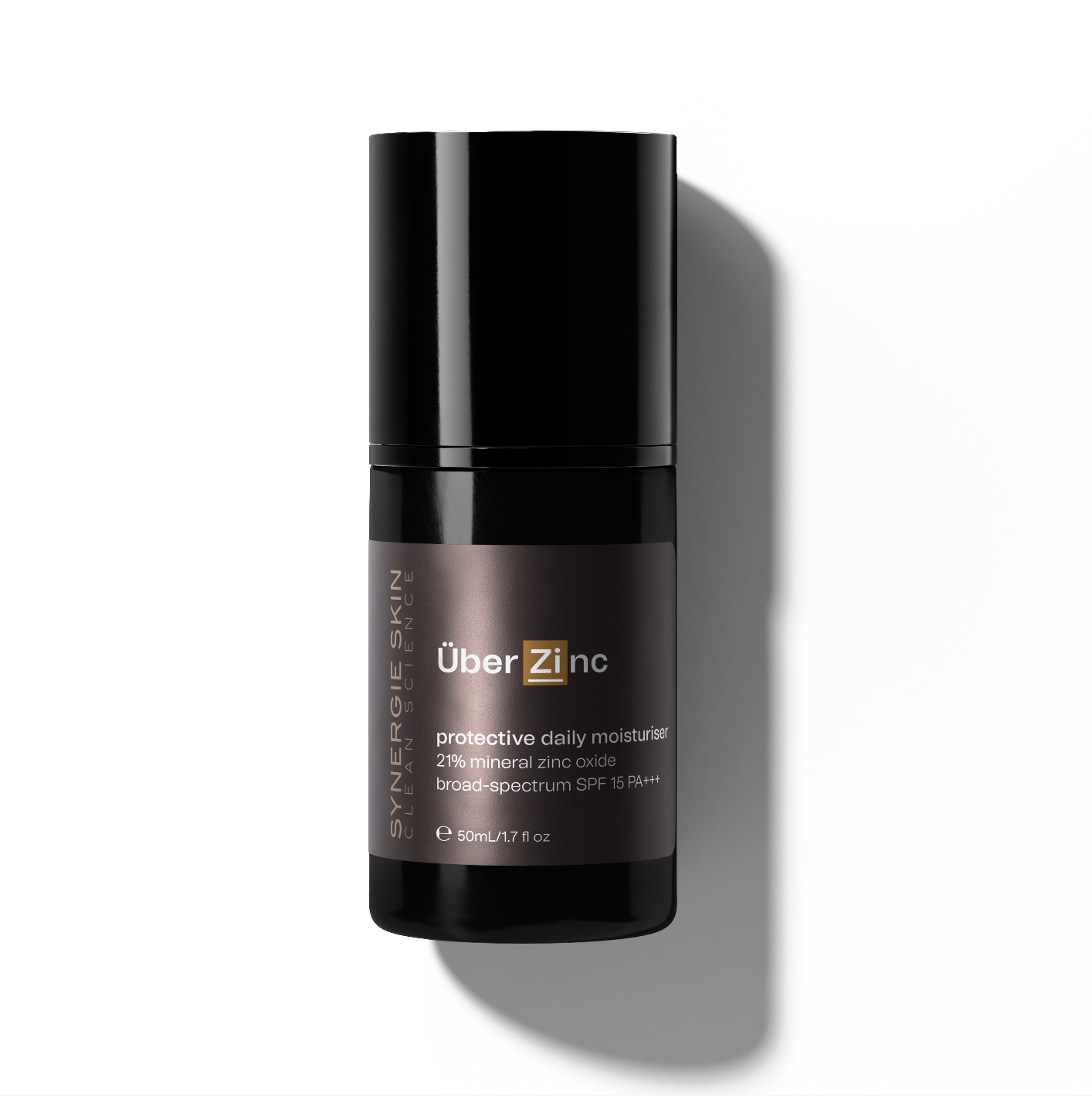Synergie Skin UberZinc SPF Moisturiser 50ml - mineral zinc oxide sunscreen for all skin types, buy online Australia