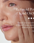 Synergie Skin Ultimate A - retinoid power kind on skin, gentle retinol night serum for sensitive skin Australia