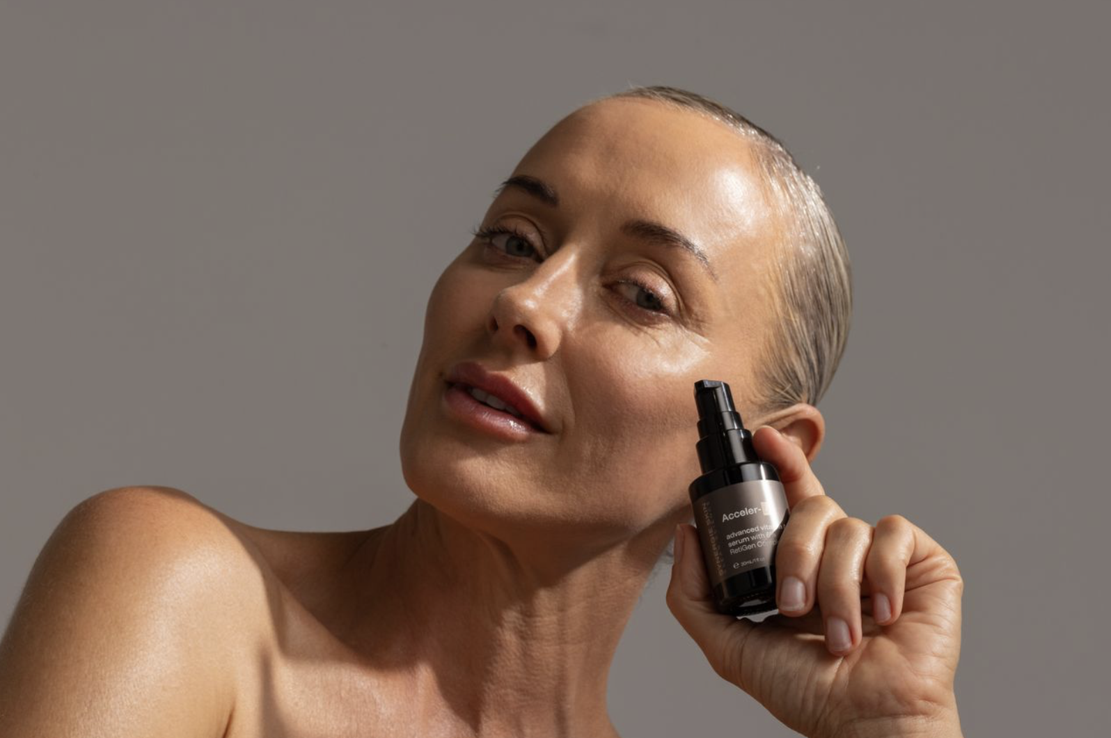 Synergie Skin Acceler-A HPR retinoid serum texture, professional strength