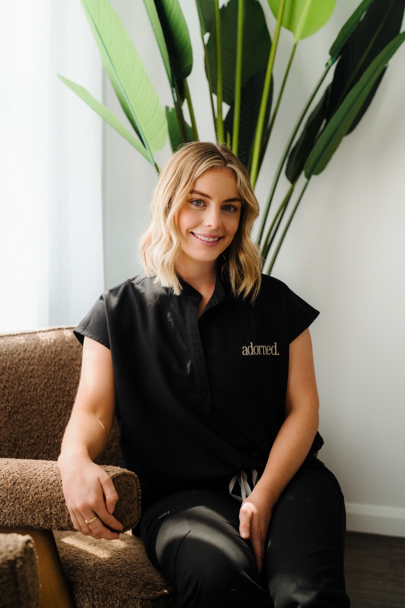 Nurse Charly Portrait at Adorned Aesthetics